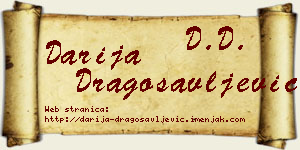 Darija Dragosavljević vizit kartica
